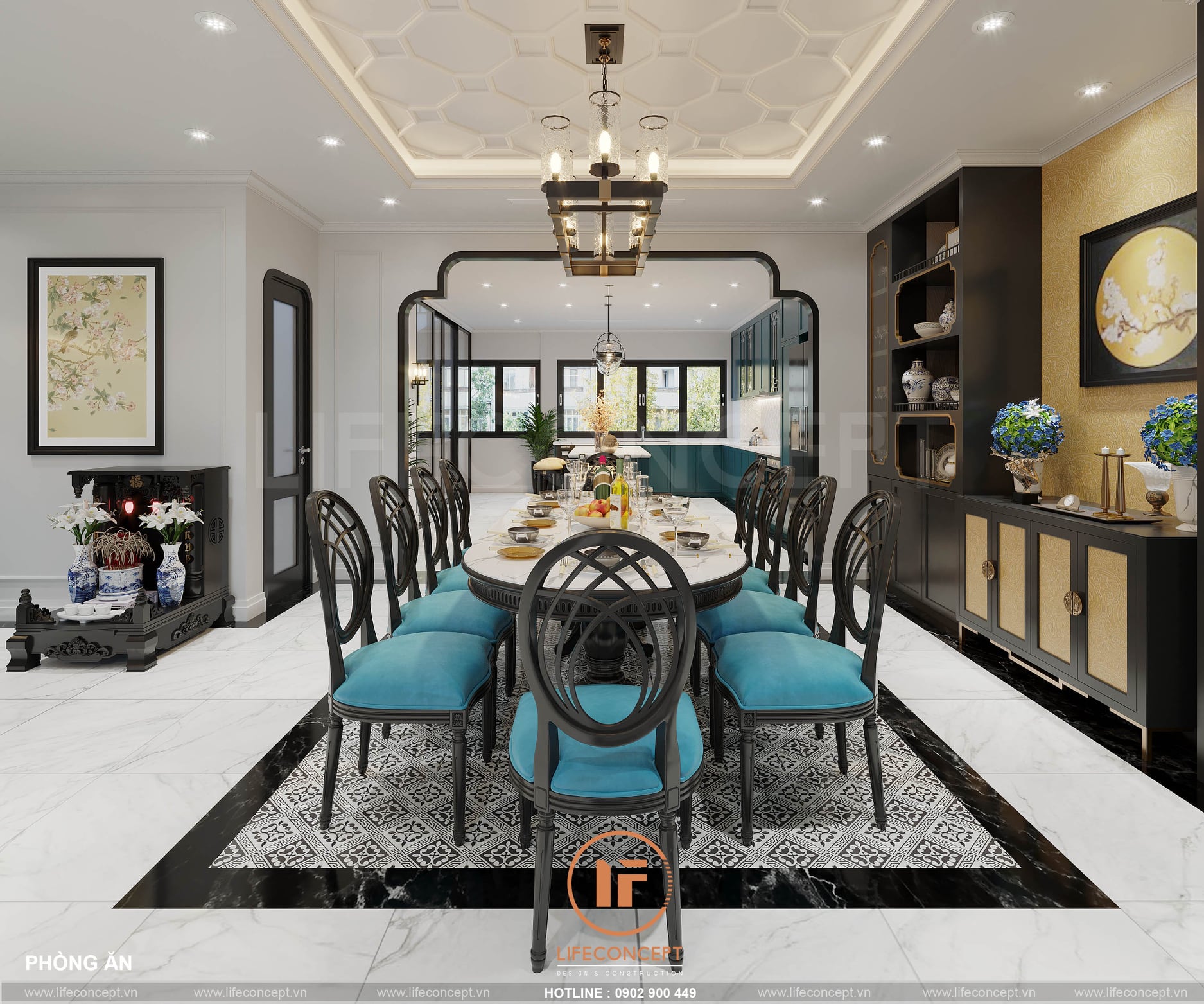 kiến trúc Indochine Novaworld Phan Thiết