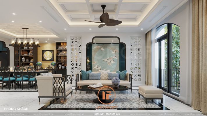 kiến trúc Indochine Novaworld Phan Thiết