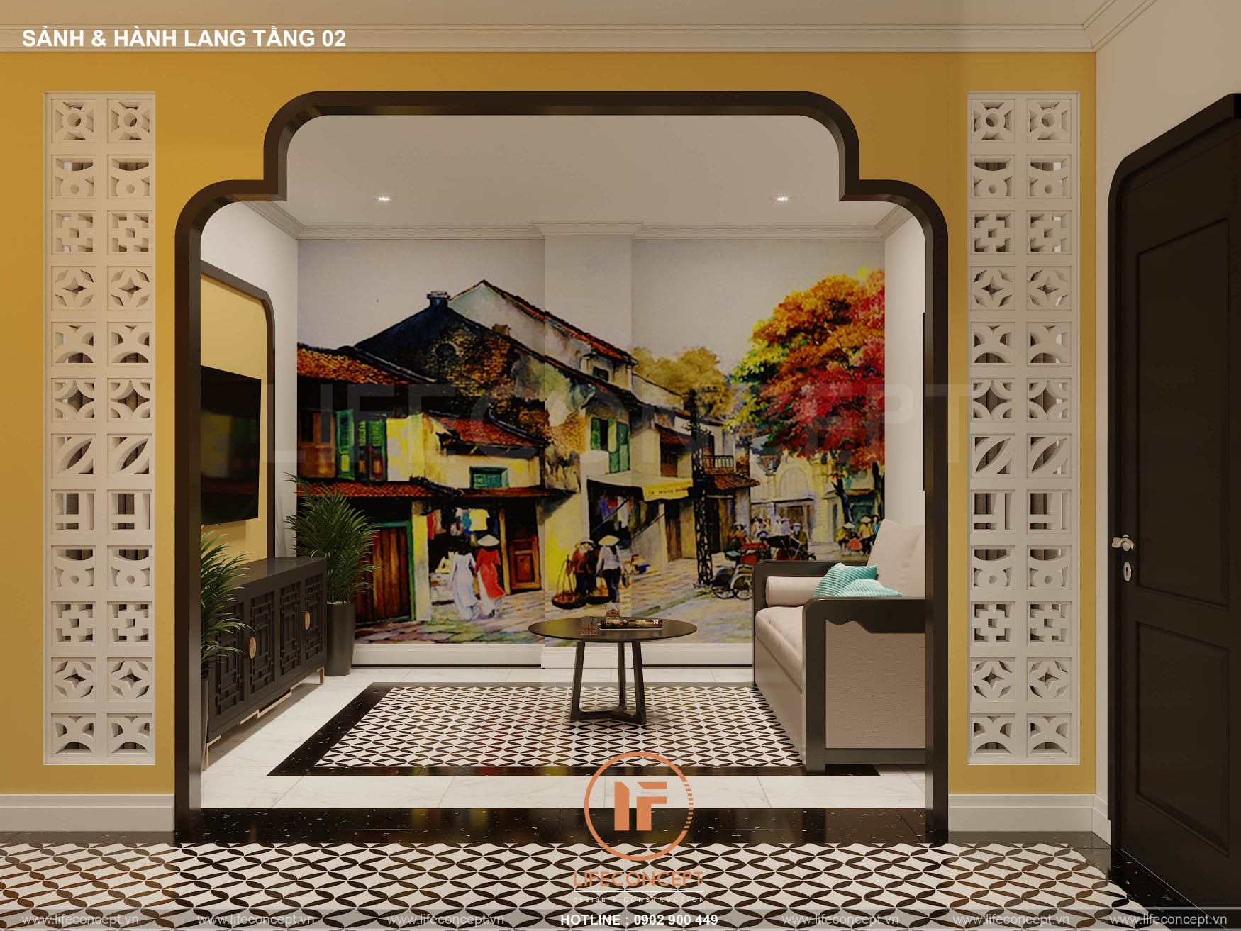 kiến trúc Indochine Novaworld Phan Thiết