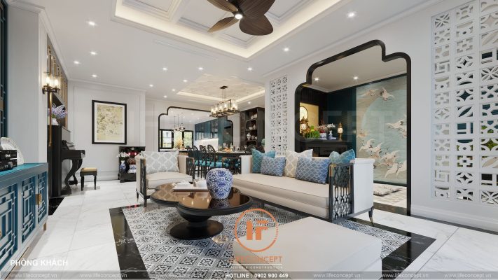 kiến trúc Indochine Novaworld Phan Thiết